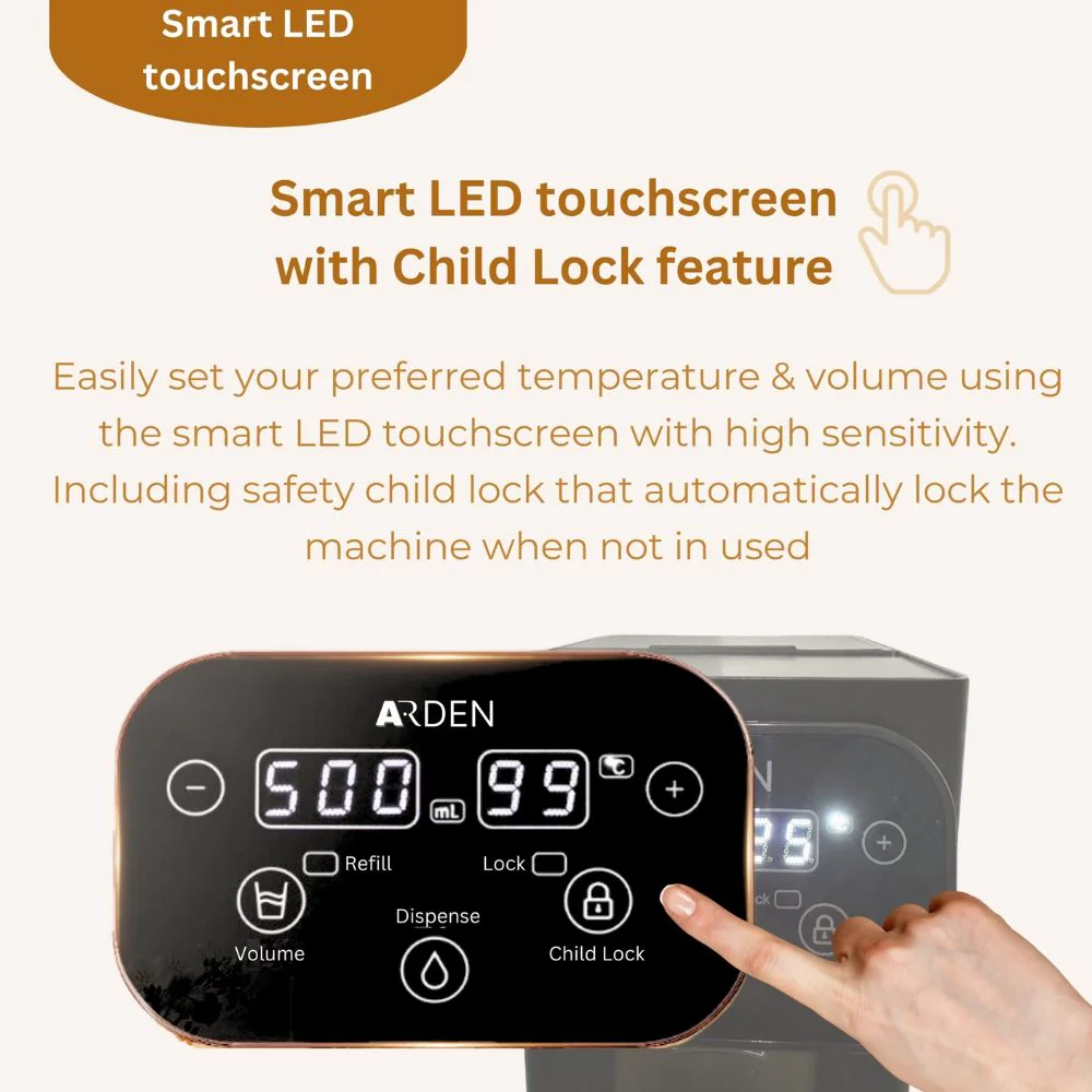 Arden Kitchen 3L Instant Hot Compact Water Dispenser - Image 4