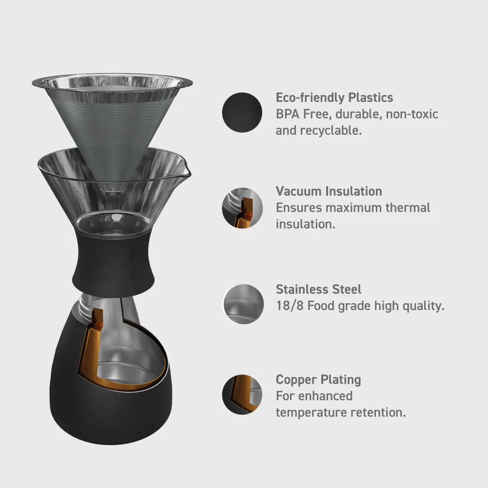 ASOBU Pour Over Hot Brew Coffee - Image 4