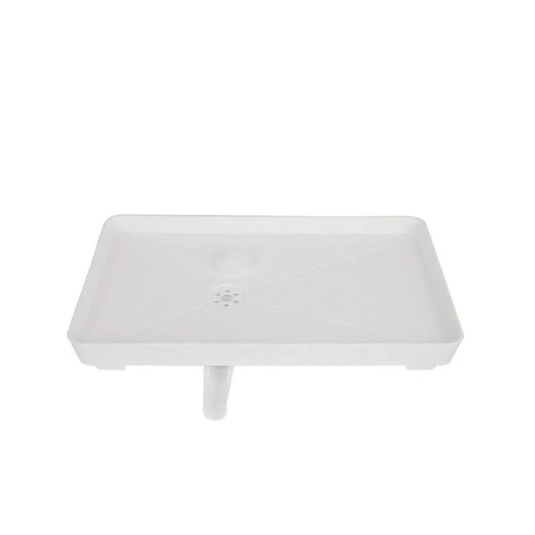 Asvel Pose Drainer W-Coat 2 Tier White - Image 4