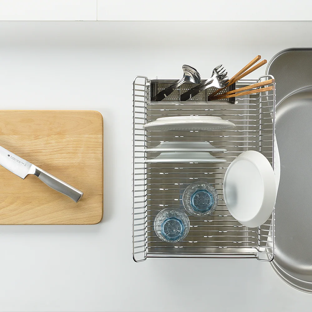 be worth style Hanauta Dish Rack Dish Drainer Strainer Kitchen Organiser - Image 15