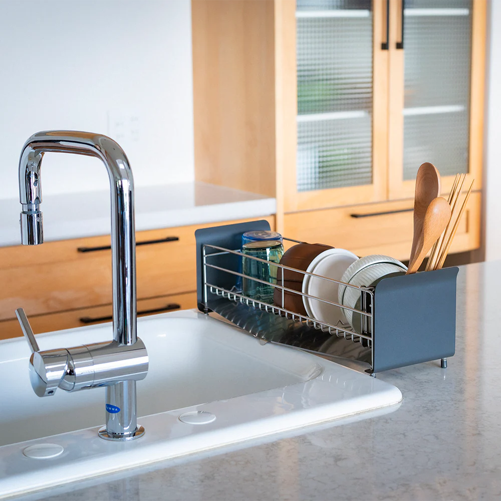 be worth style UtaU Dish Drying Rack Kitchen Organiser - Image 10