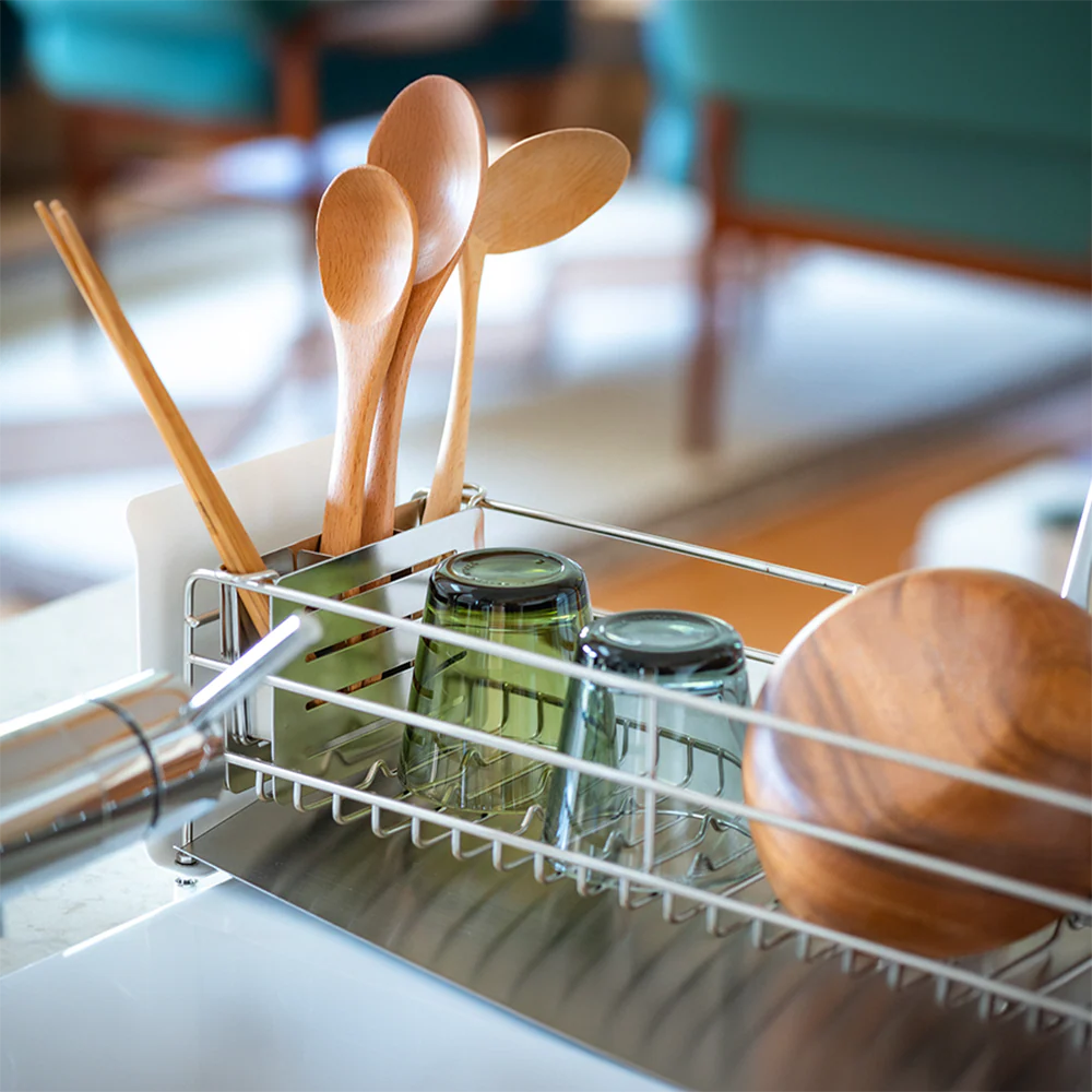 be worth style UtaU Dish Drying Rack Kitchen Organiser - Image 6