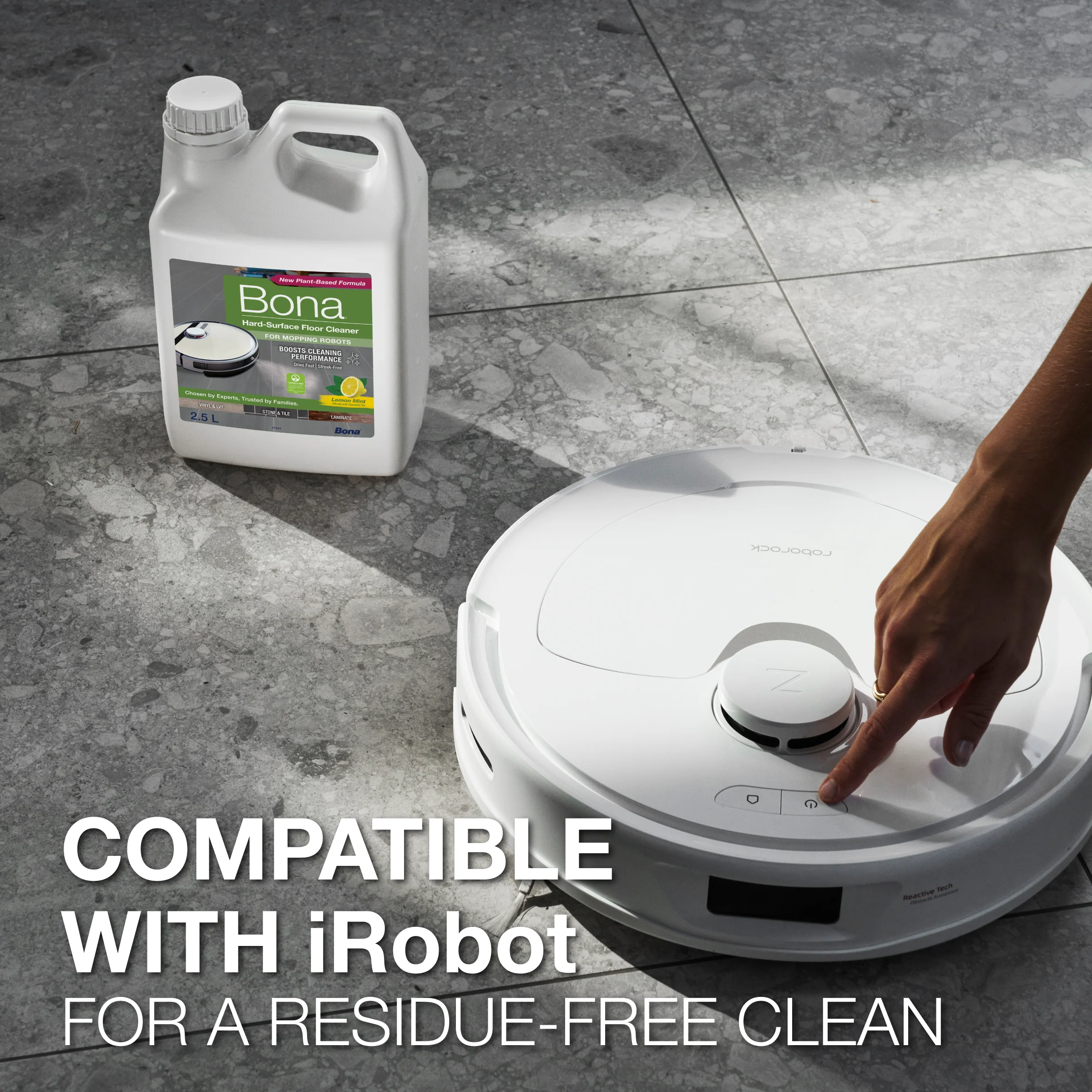 Bona Hard-Surface Floor Cleaner for Mopping Robots - Image 3