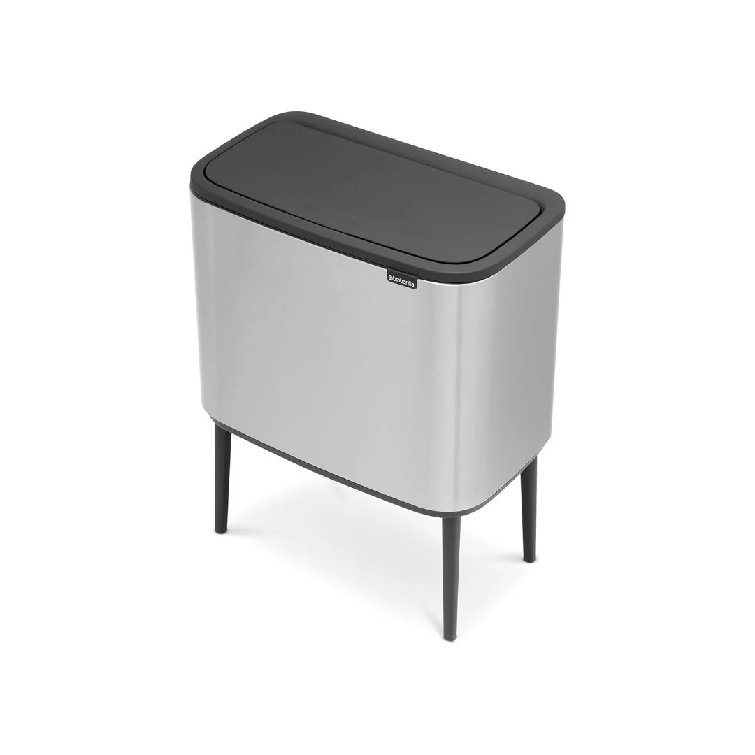 Brabantia Bo Touch Bin 11+23L - Fingerprint Proof Matt Steel - Image 2