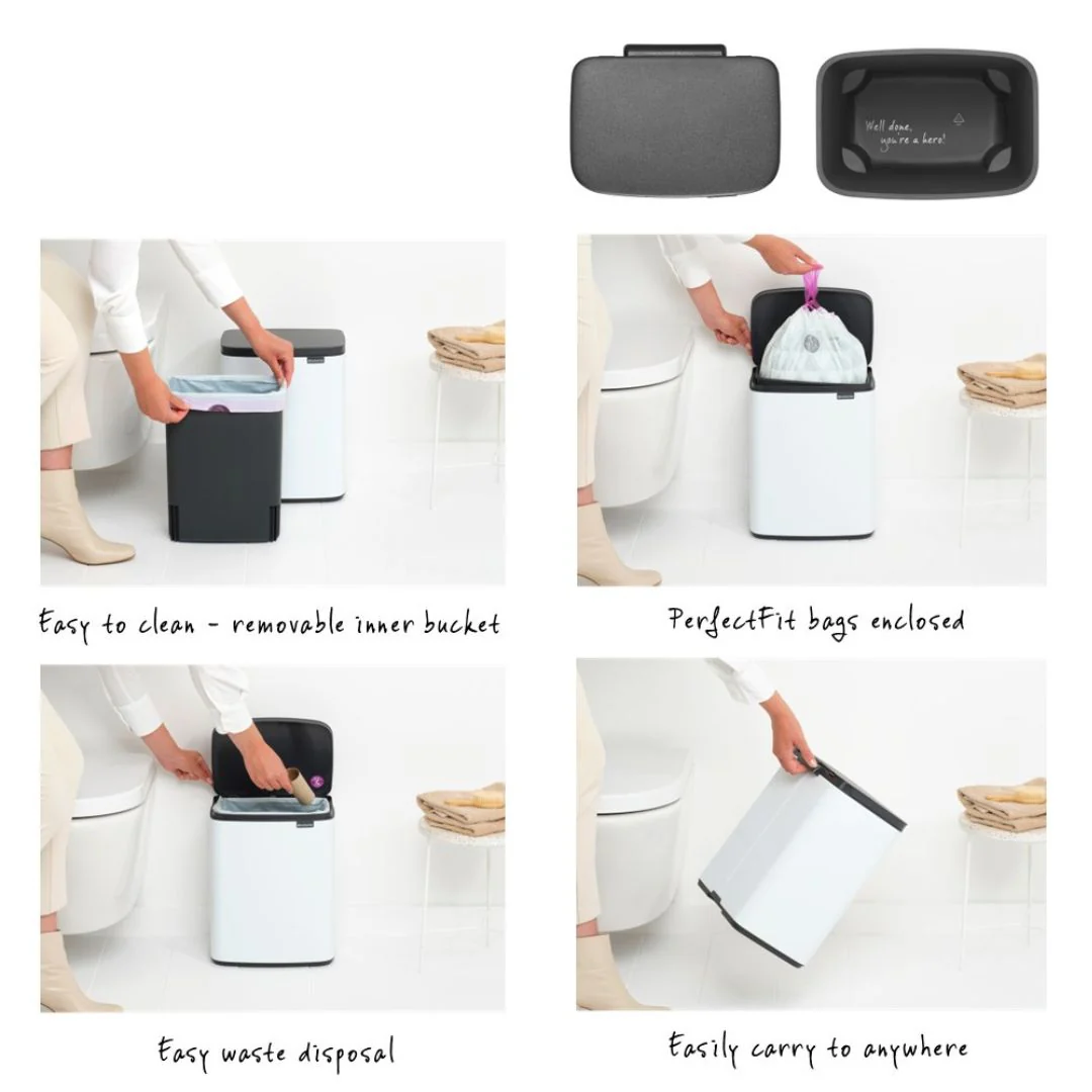 Brabantia Bo Waste Bin S 12L - Image 4