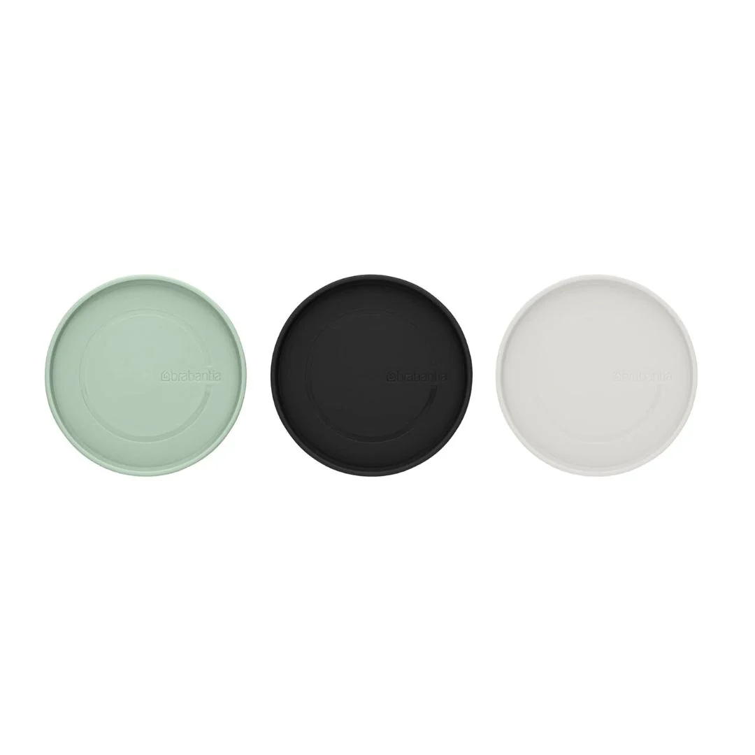 Brabantia Stackable Glass Jar Set Of 3 (0.3, 0.6 & 1.1L) - Image 3