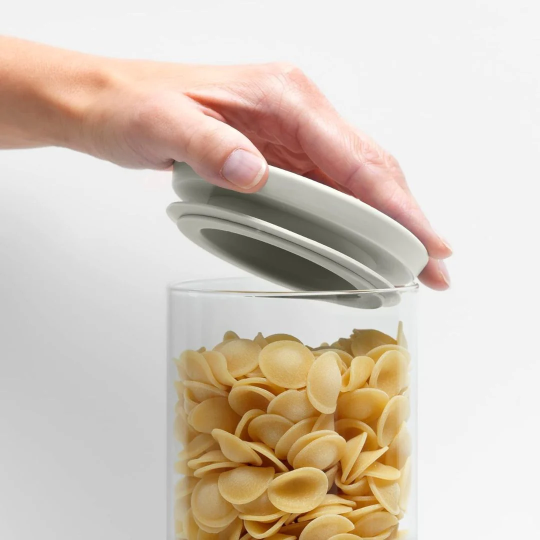 Brabantia Stackable Glass Jar Set Of 3 (0.3, 0.6 & 1.1L) - Image 4