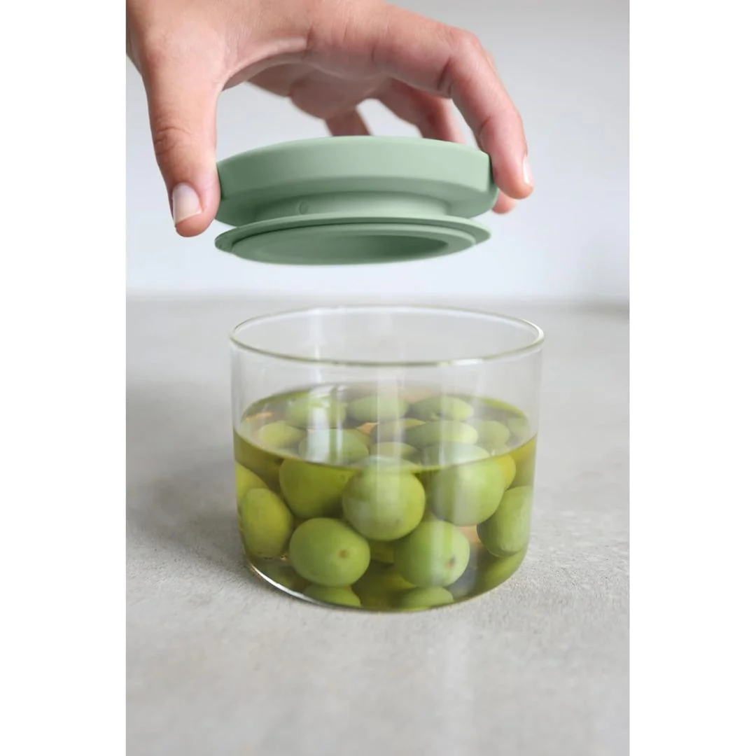 Brabantia Stackable Glass Jar Set Of 3 (0.3, 0.6 & 1.1L) - Image 5
