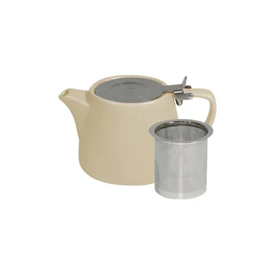 Brew Harvest Stackable Matt Teapot 500ml Ss Infuser/Lid