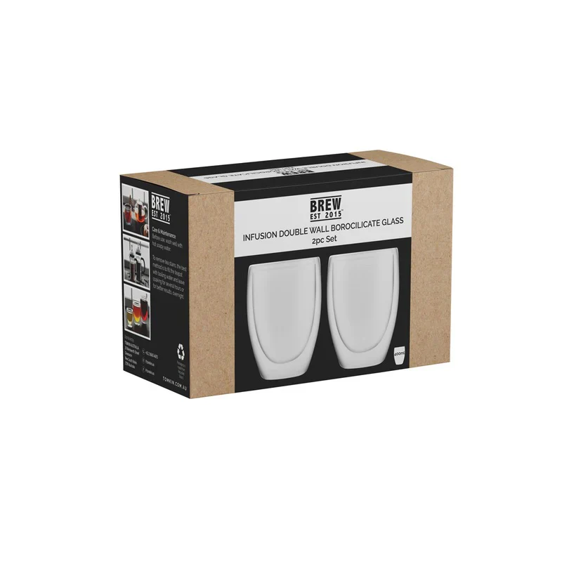 Brew Double Wall Glass Set 2pc - Image 5