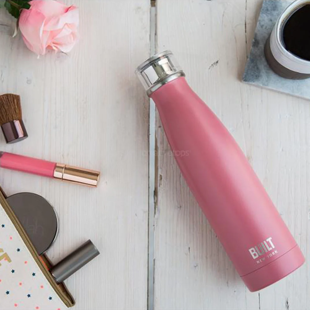 Built Perfect Seal 17oz Insulated Bottle Pink - Image 5