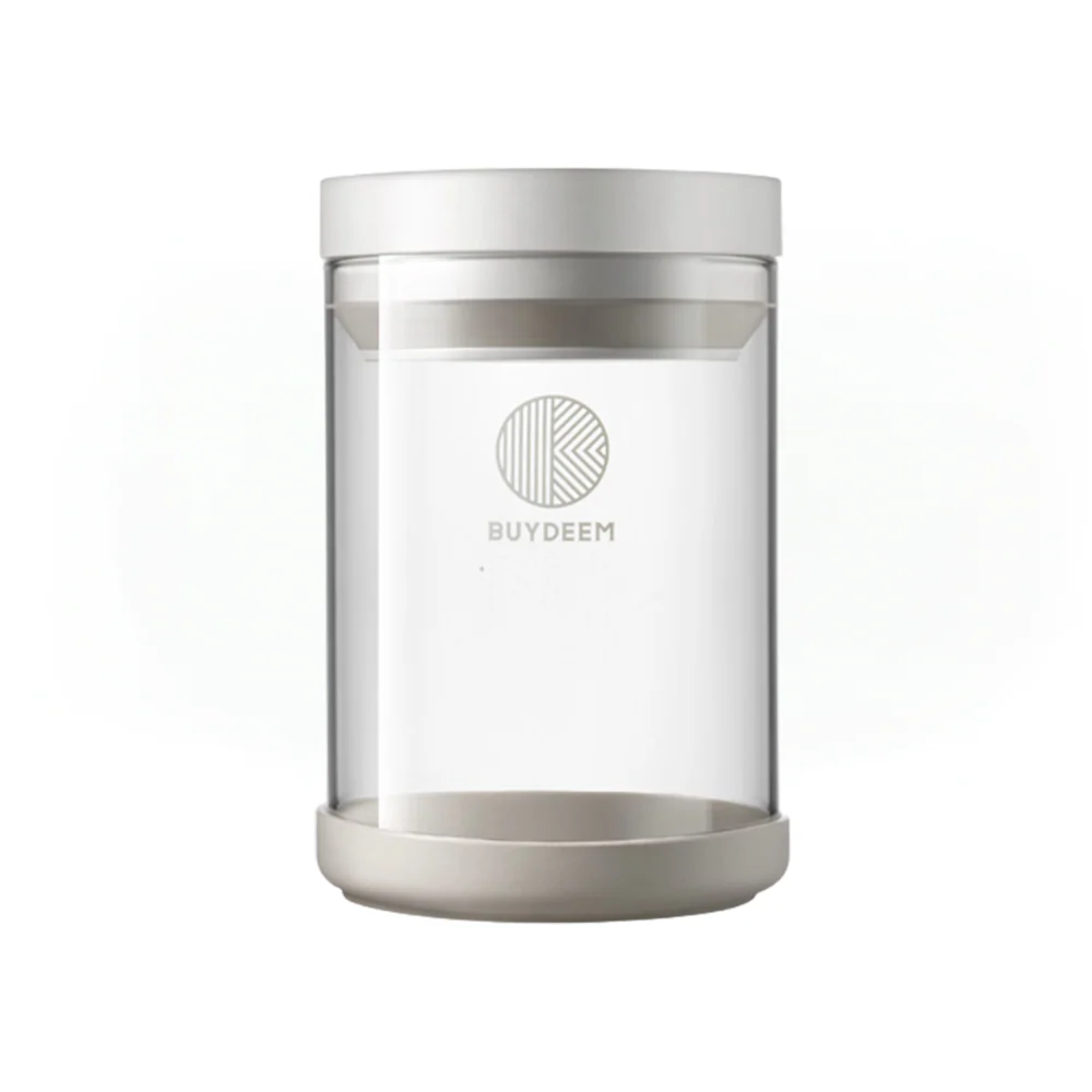 Buydeem Airtight Glass Storage Jar