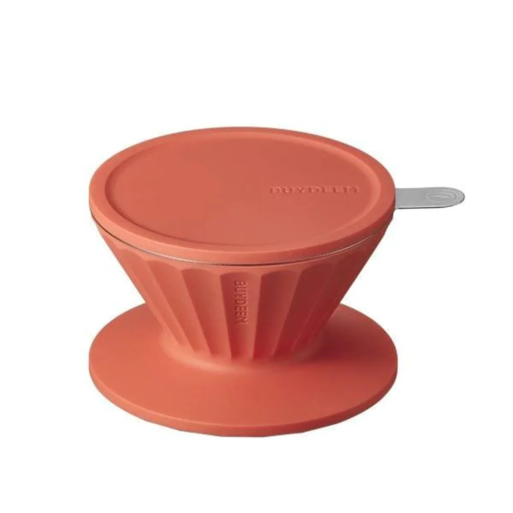 BUYDEEM Coffee Dripper Set, Vivid Orange - Image 5
