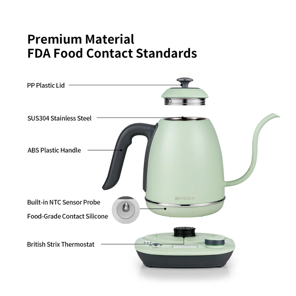 Buydeem Electric Gooseneck Kettle 0.8L - Image 6