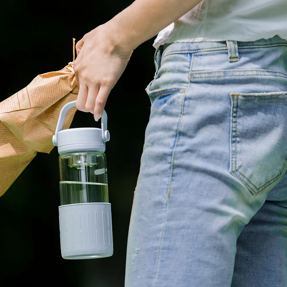 Buydeem Portable Glass Tea Bottle - Image 35
