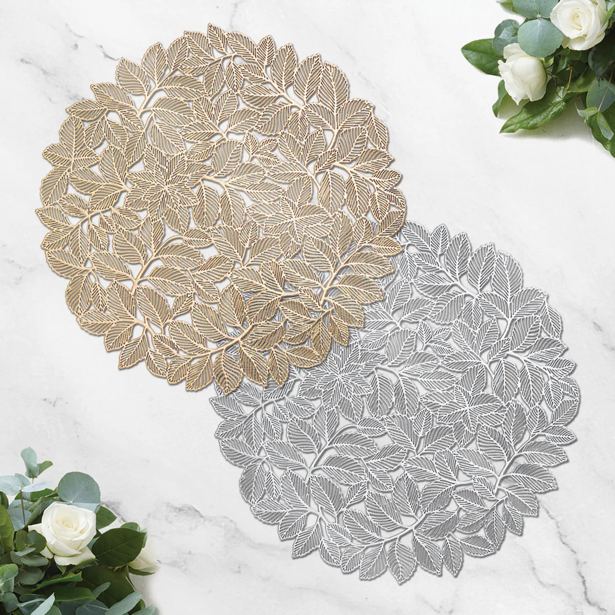 Charles Millen Signature Collection Charme Series Round PVC Placemat Floriss - Image 2