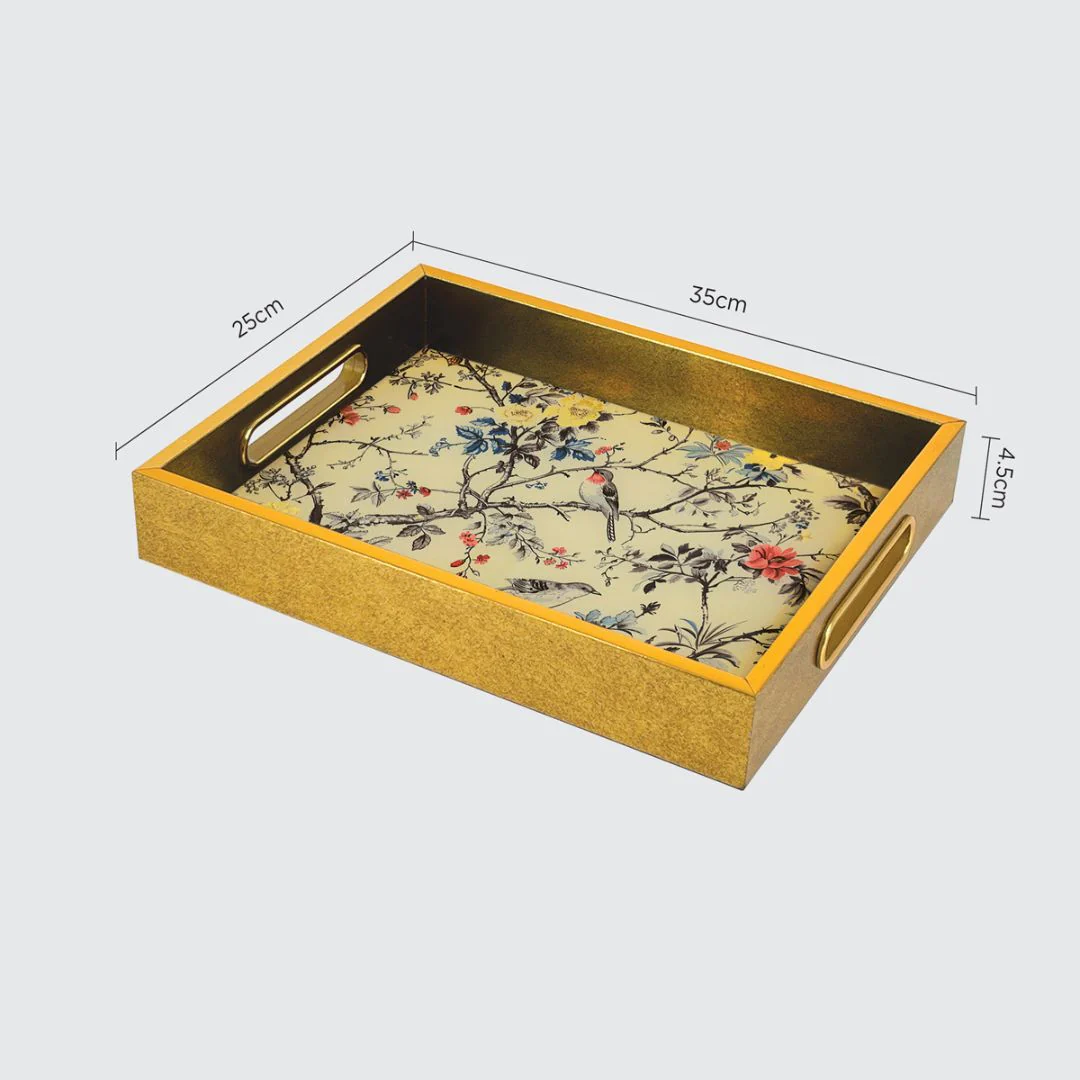 Charles Millen Signature Collection Voila Series Sylvienne Rectangular Serving Tray - Image 4