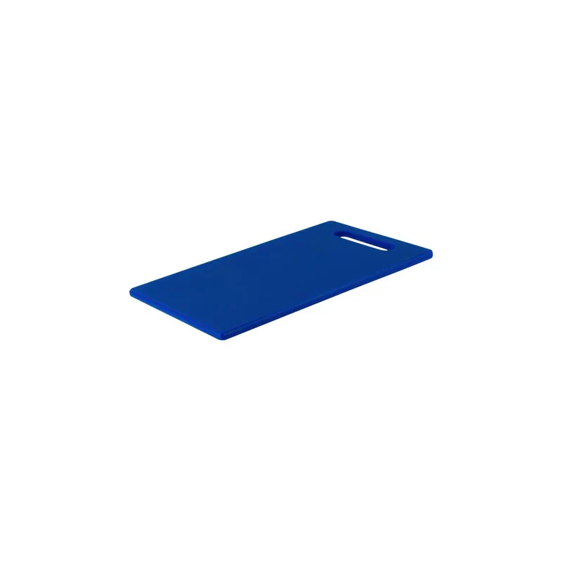 Chef Inox Cutting Board Haccp W/Hdl Pe 250x400X13mm Blue