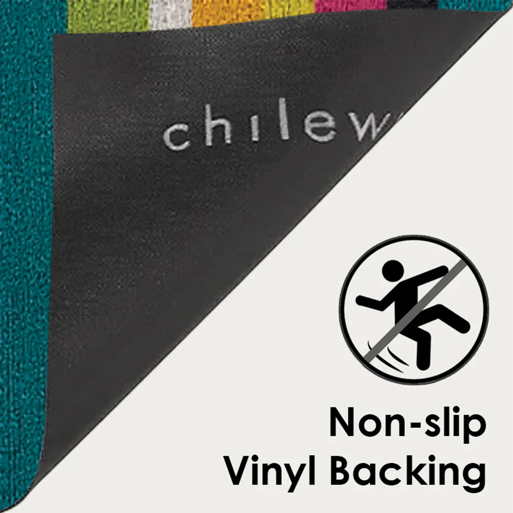 CHILEWICH TerraStrand Microban Bold Stripe Utility Mat 61 x 91 cm, Multi-Color - Image 6