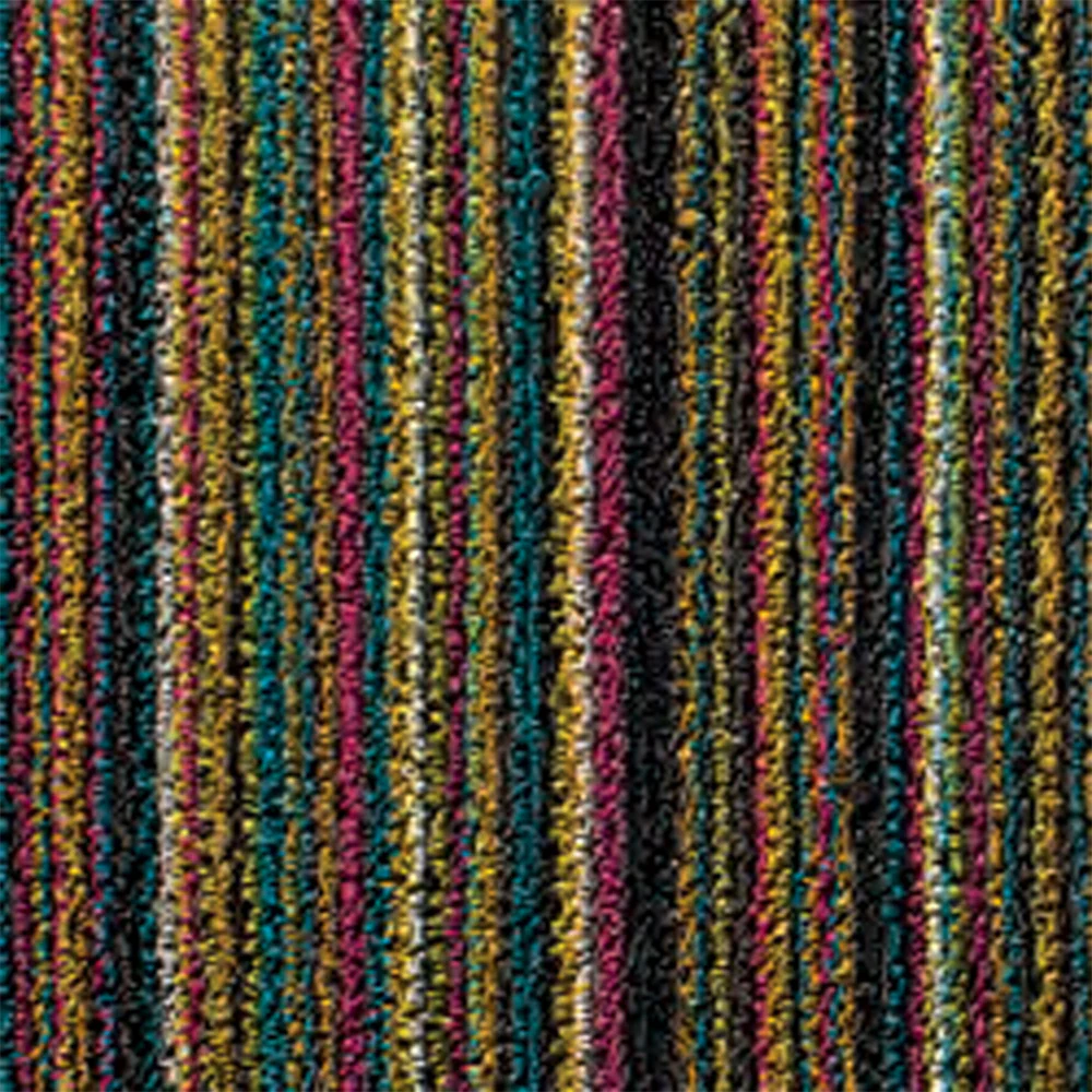 CHILEWICH TerraStrand Microban Skinny Stripe Door Mat, 46 x 71 cm, Bright Multi-Color - Image 5
