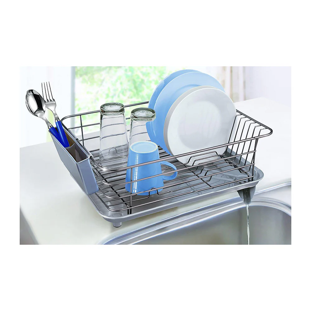 Asvel Drainer With Tray & Coat - Image 4