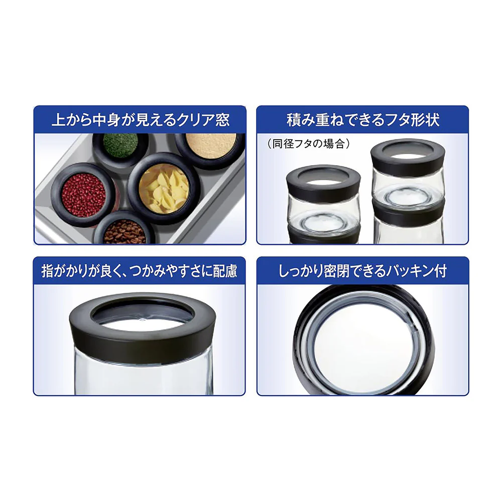 Asvel Forma Airtight Glass Pot MG500 - Image 3