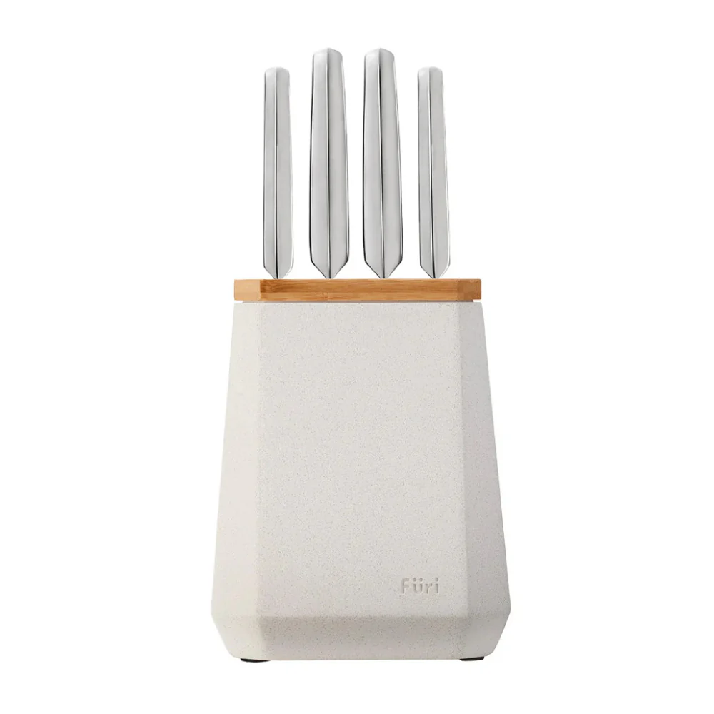 Furi Stone Knife Block Set 5 Pieces - Image 9