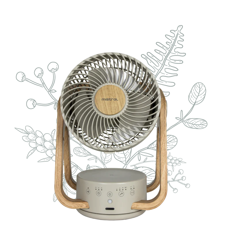 Greenleaf by Mistral 8" DC High Velocity Fan with Remote MHV840R-G - Image 2