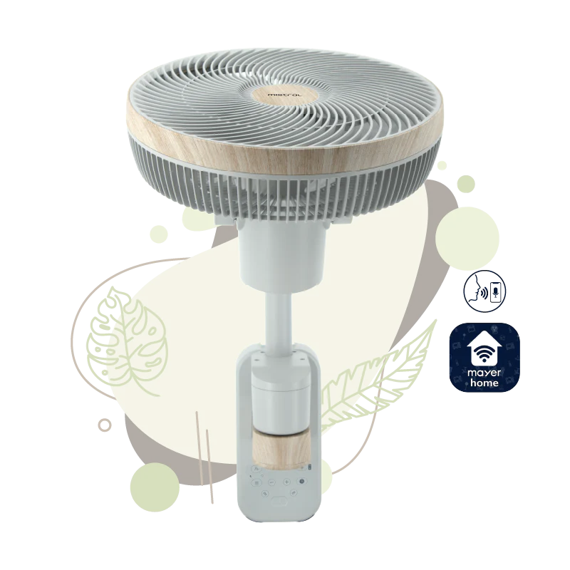 Greenleaf III - 12” DC High Velocity Wall Fan with WIFI & Remote MWF1212DRW-G - Image 3