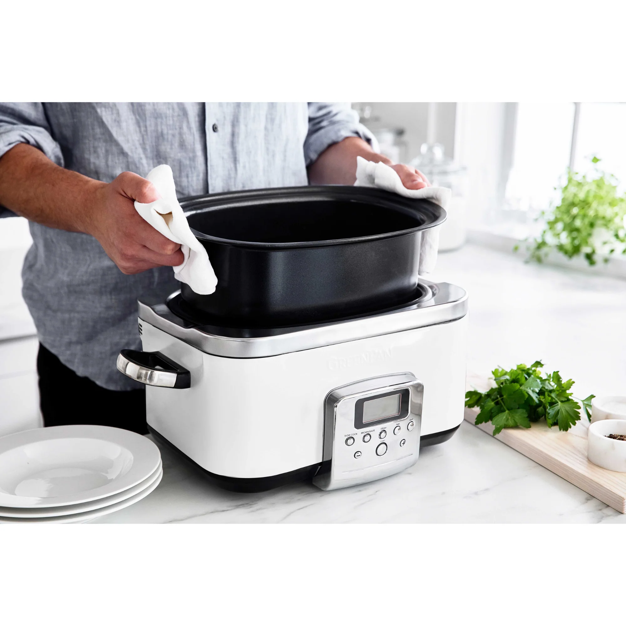 GreenPan Slow Cooker 6L - Image 4