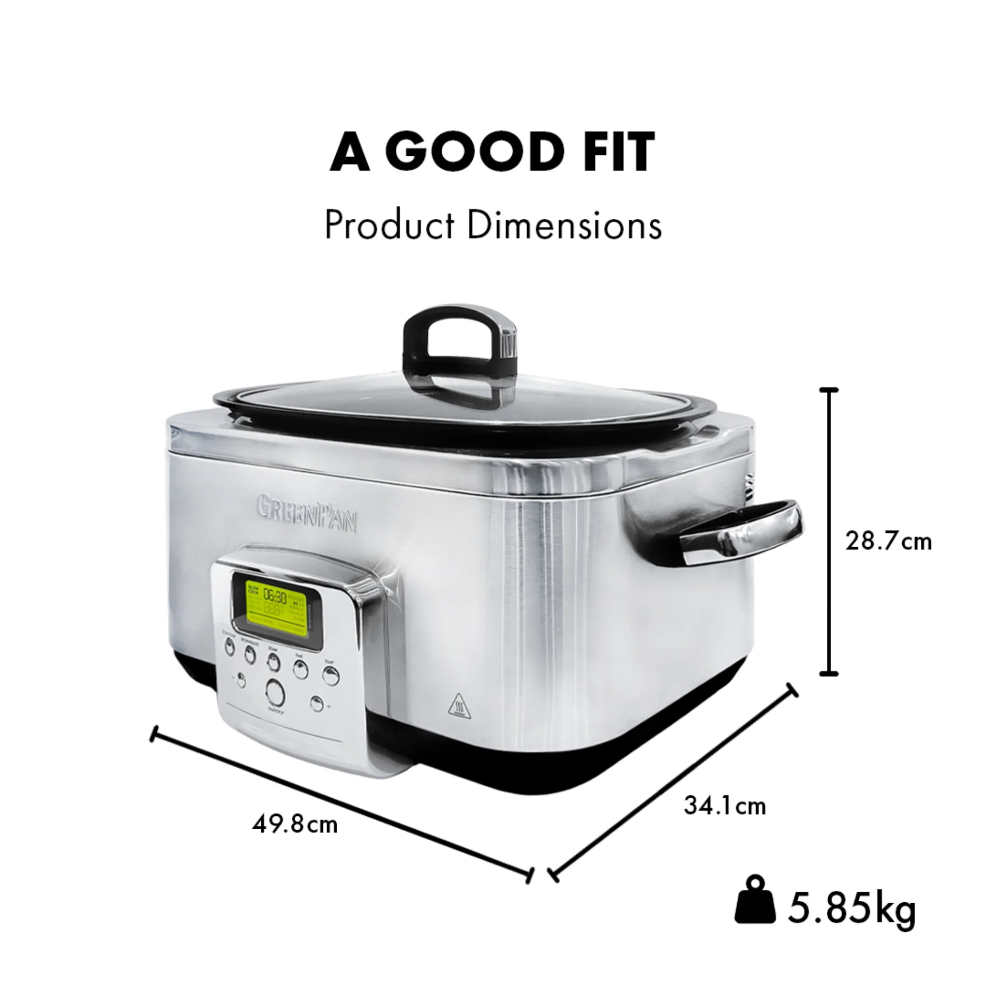 GreenPan Slow Cooker 6L - Image 9