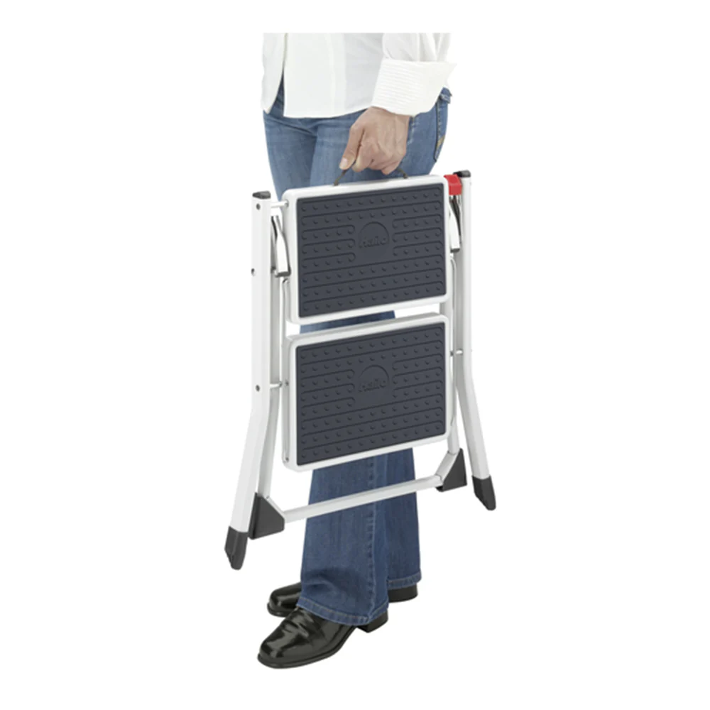 Hailo MK60 Standardline 2-step Compact Mini Foldable Step Stool - Image 4