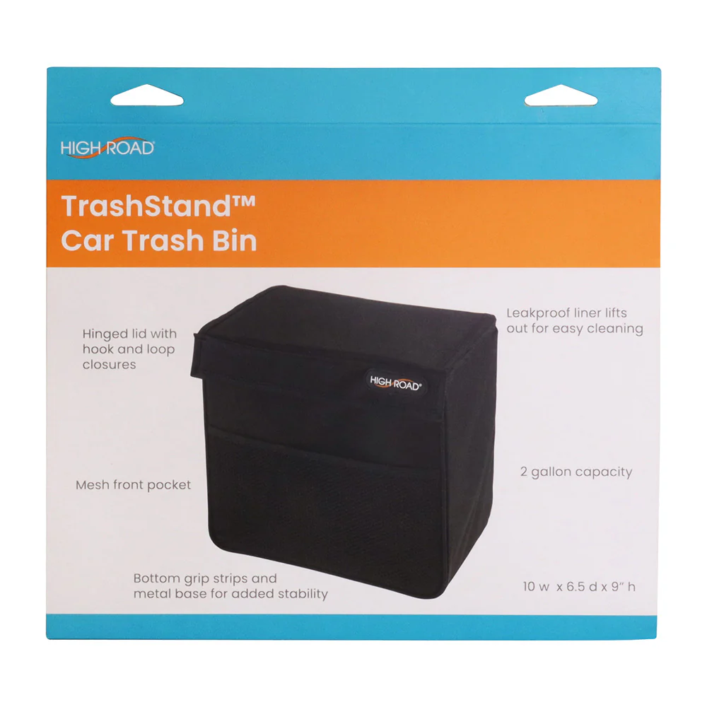 High Road Trash Stand Car Trash Bin - Image 6