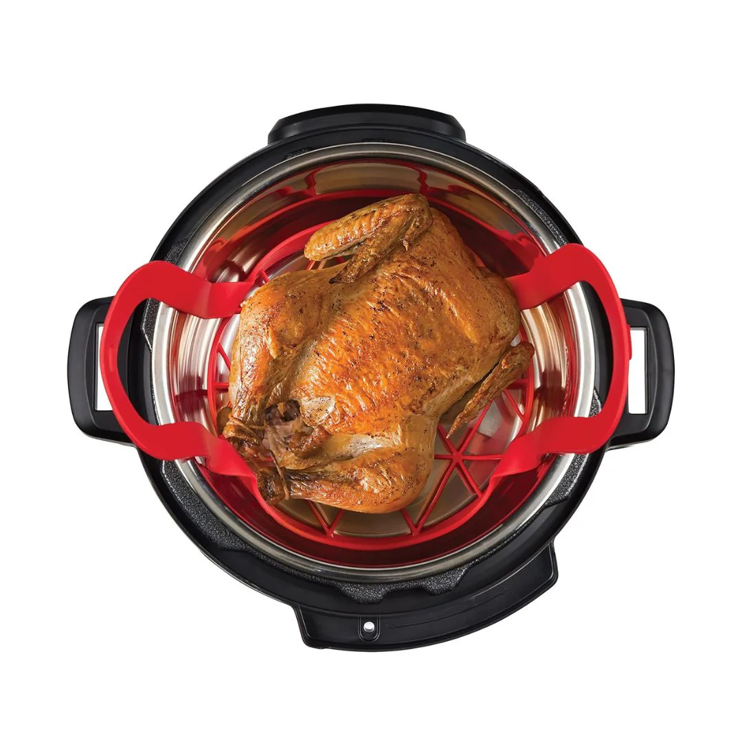 Instant Pot Red Silicone Bakeware Sling - Image 5