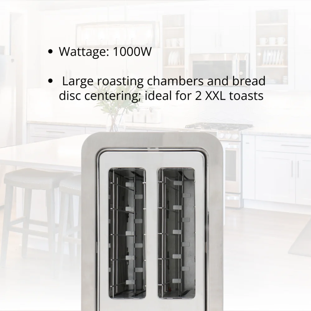 JOGEN BT 2215 Two Slot Automatic Bread Toaster 1000W - Image 2