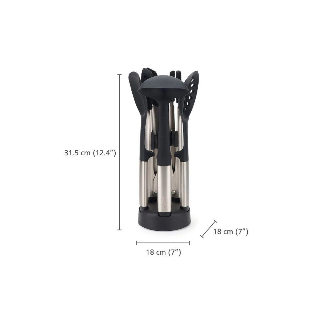 Joseph Joseph Elevate Fusion 5pcs Silicone Set with Stand - Image 5