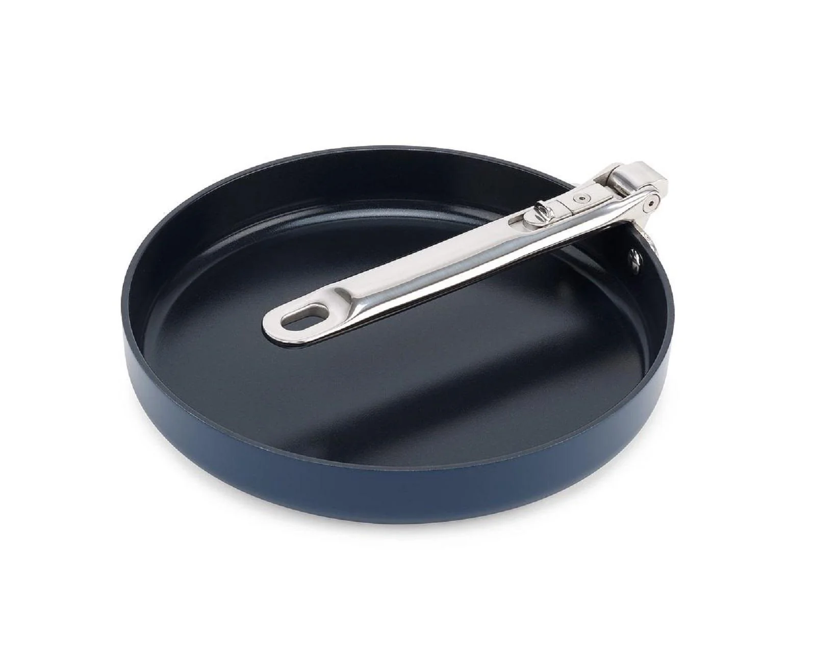 Joseph Joseph Space Folding Handle Ceramic Non-stick Blue Frying Pan - Image 6