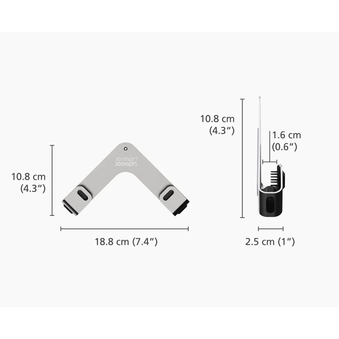 Joseph Joseph Space Stainless Steel Pan Lid Holder 2 Packs - Image 7