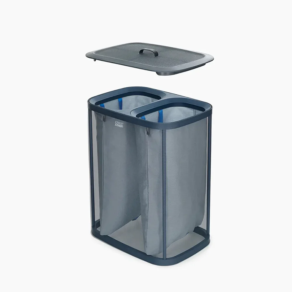 Joseph Joseph Tota 90L Laundry Separation Basket - Carbon Black - Image 13