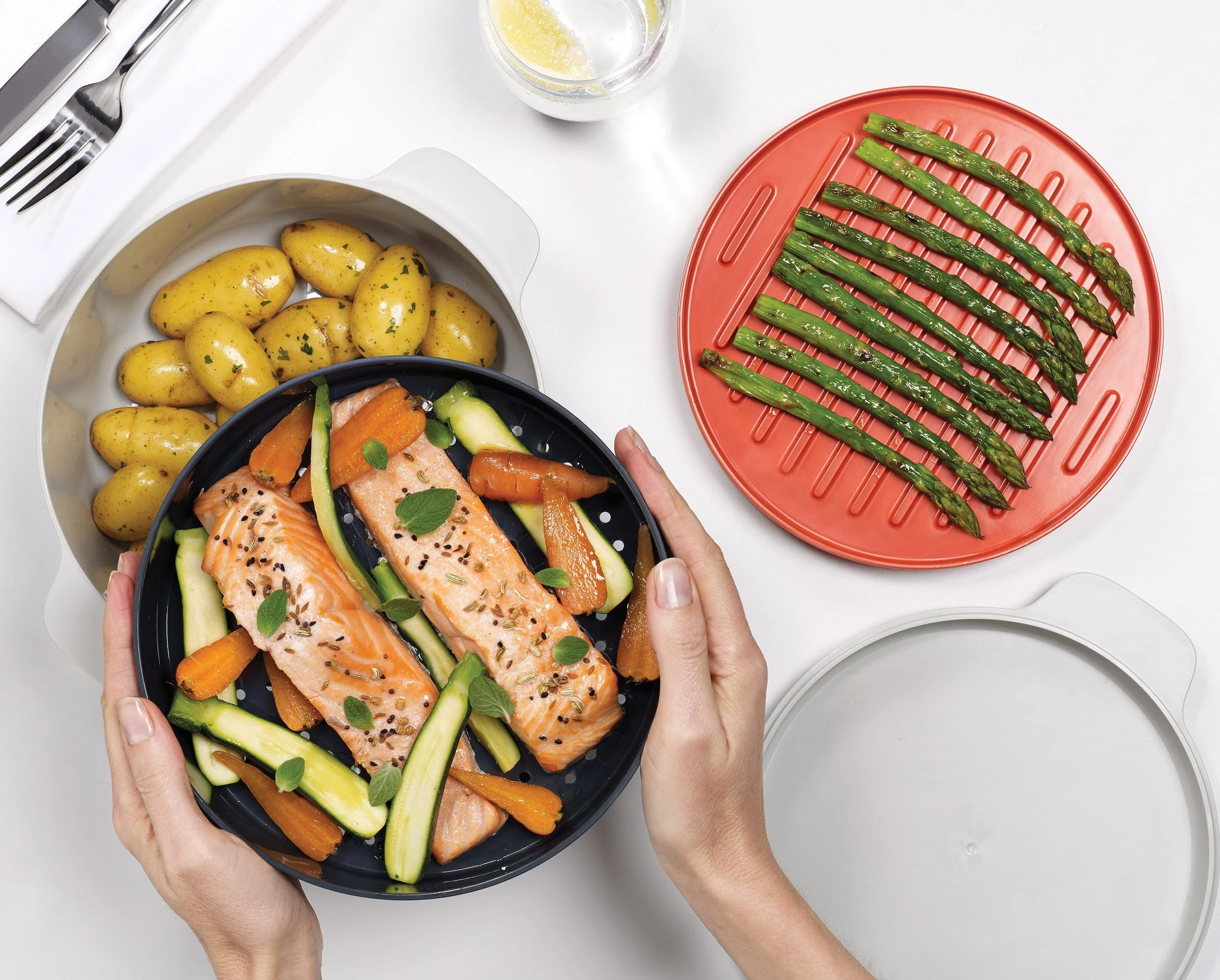 Joseph Joseph M-Cuisine 4-piece Microwave Cooking Set - Image 4