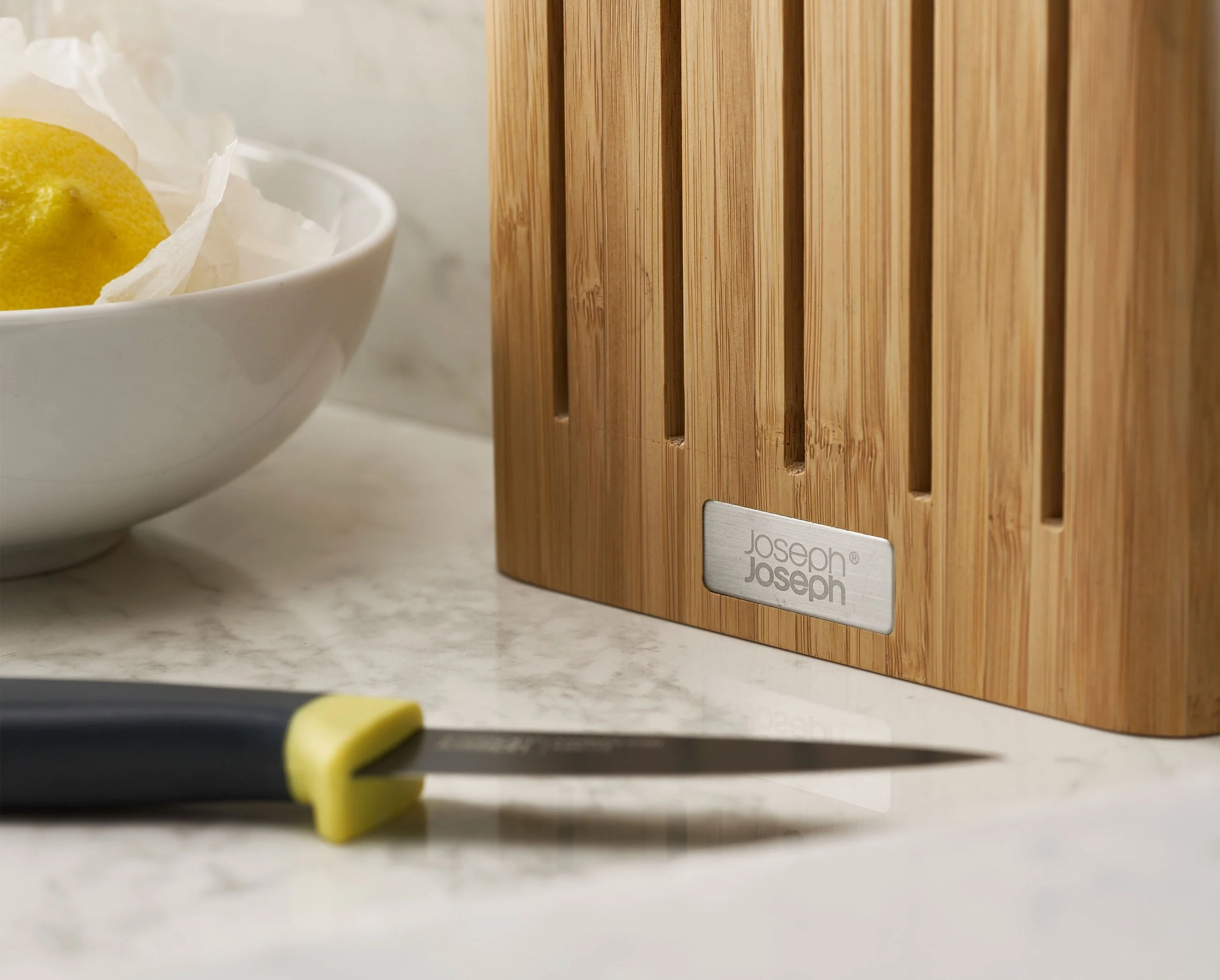 Joseph Joseph Elevate Knives Set with Bamboo Block - Image 5