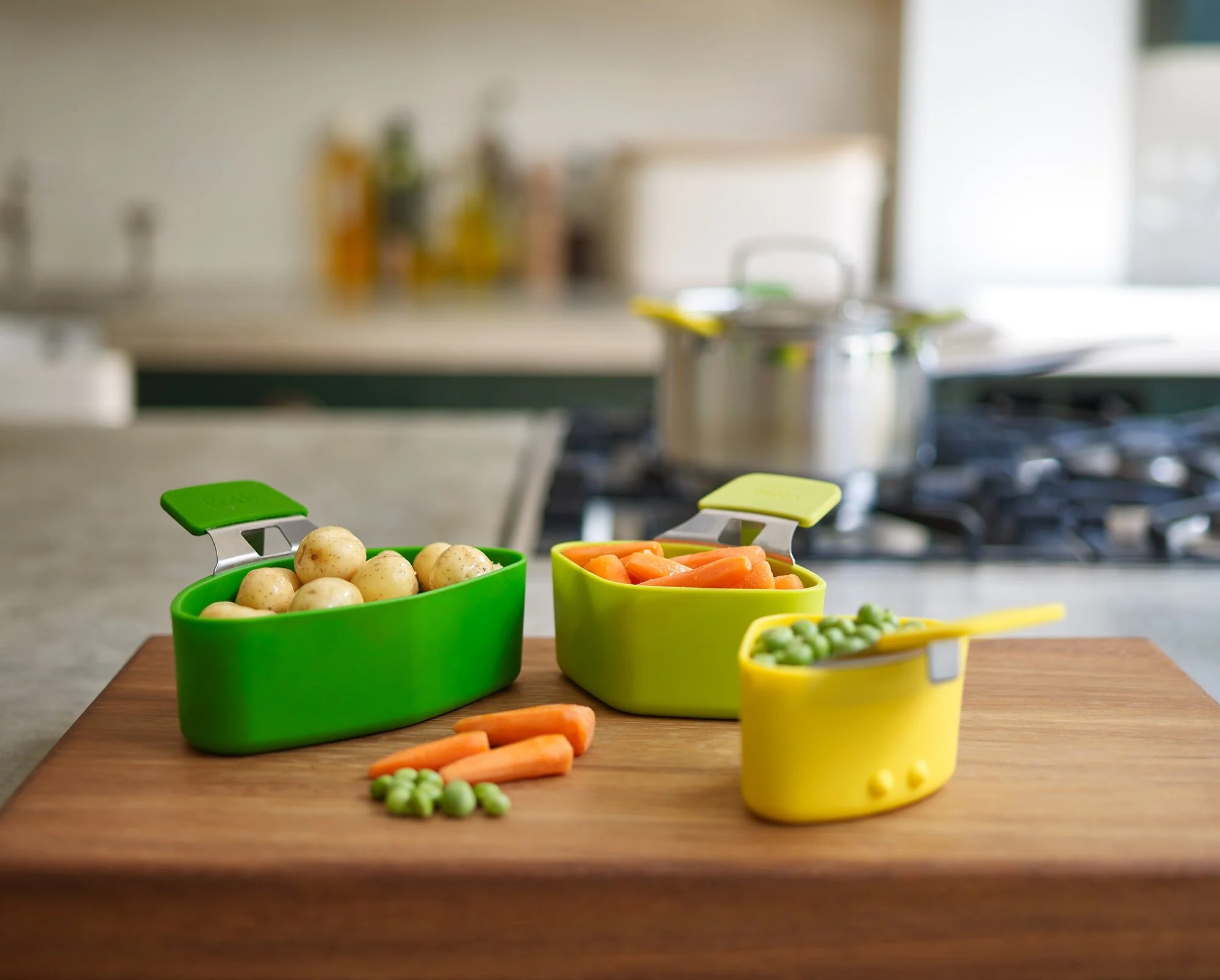 Joseph Joseph Nest Steam 3-piece Steaming Pod Set - Image 4