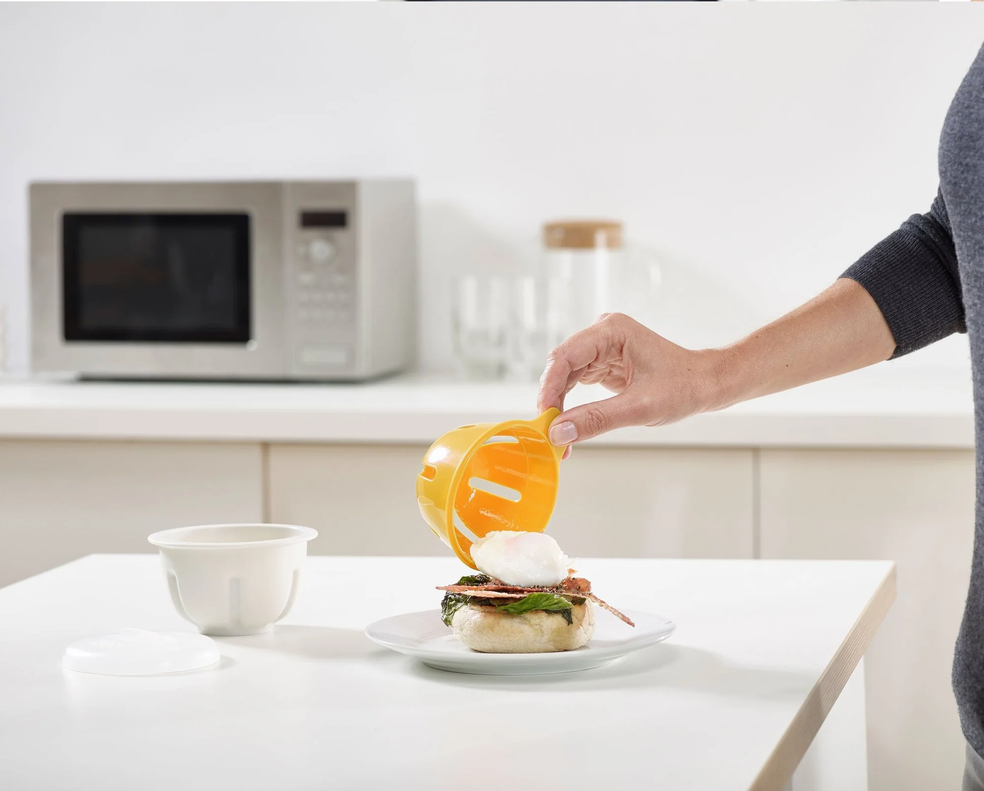 Joseph Joseph M-Poach Microwave Egg Poacher - Image 4