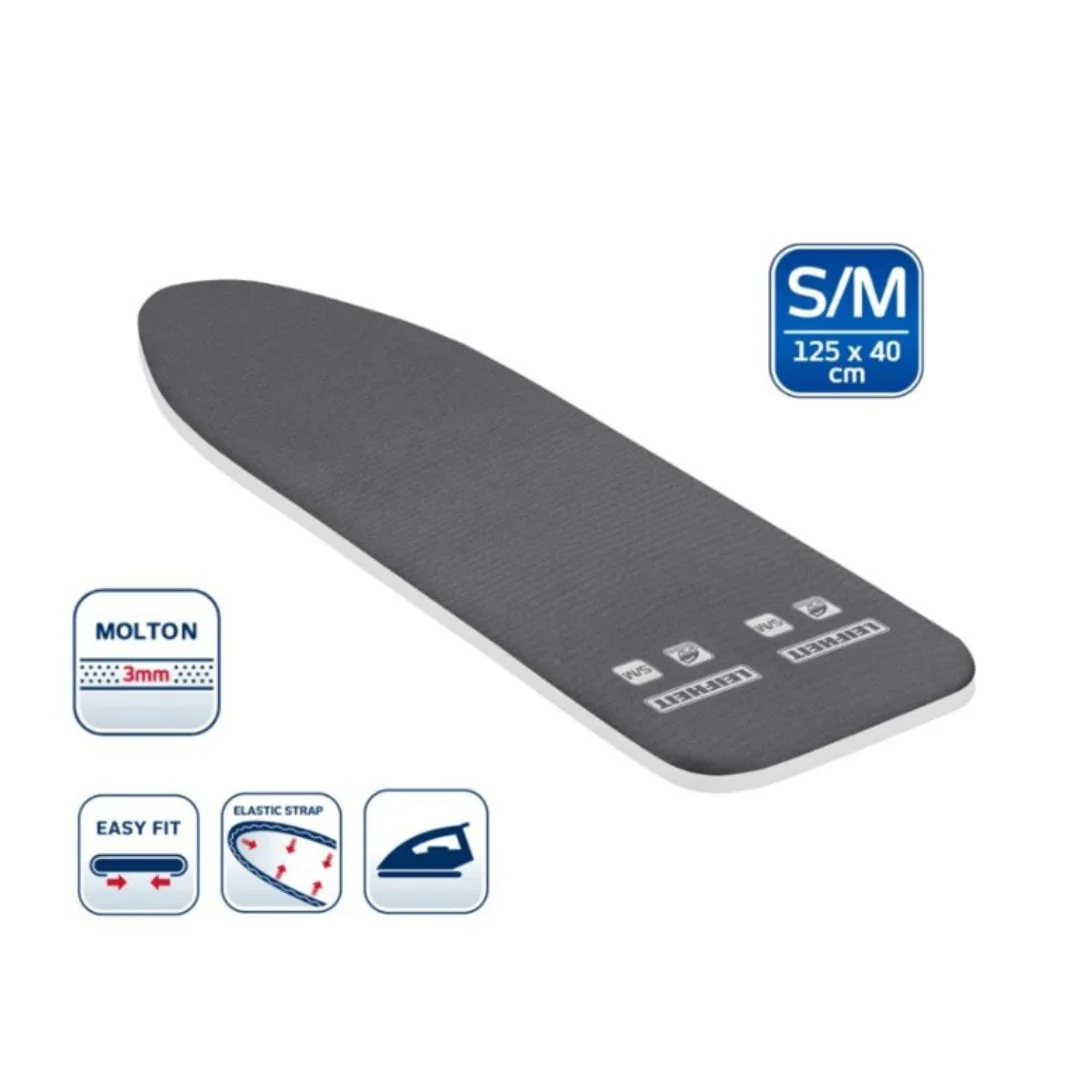 Leifheit Ironing Board Cov. Thermo Reflect S/M Black