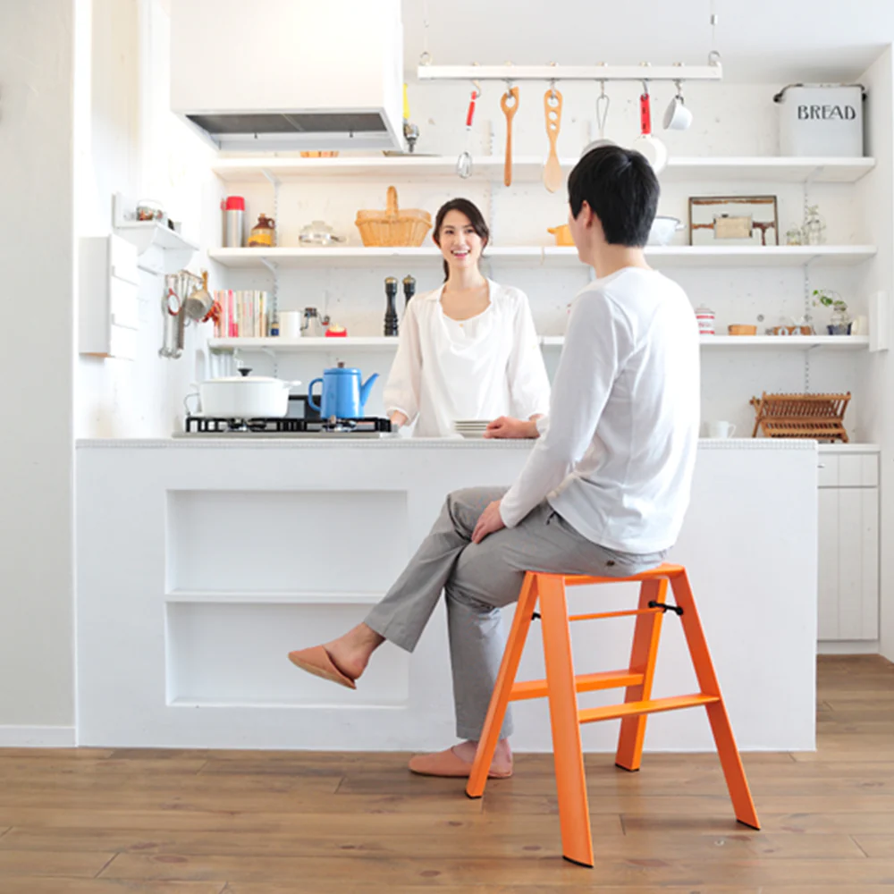 Hasegawa Lucano Boutique Ladder Step Stool (2 Steps) - Image 7