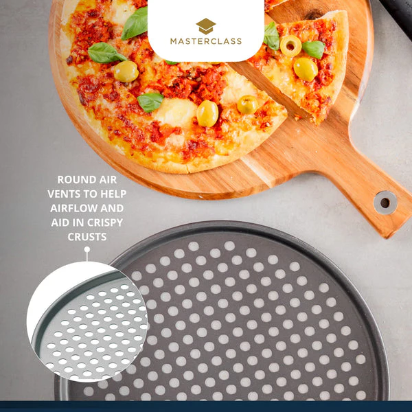 MASTERCLASS Non-Stick Pizza Crisper - 32Cm - Image 8