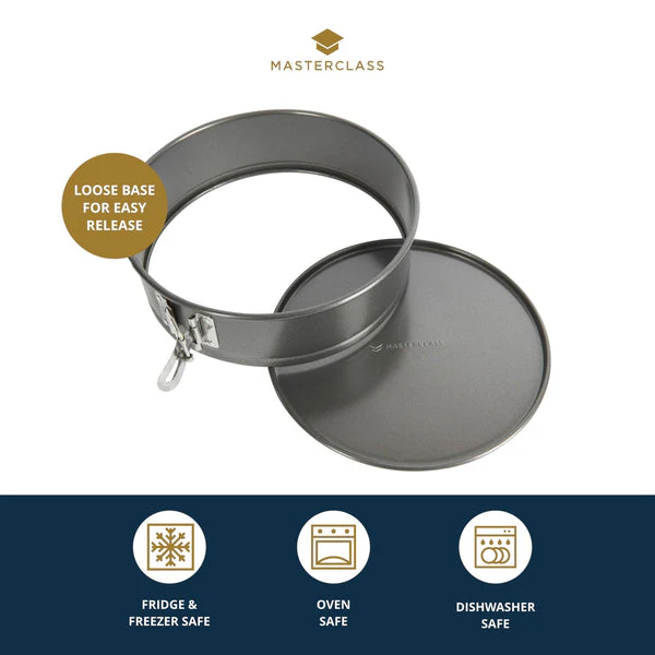 MASTERCLASS Spring Form Rd Cake Pan 23Cm Non Stick - Image 5