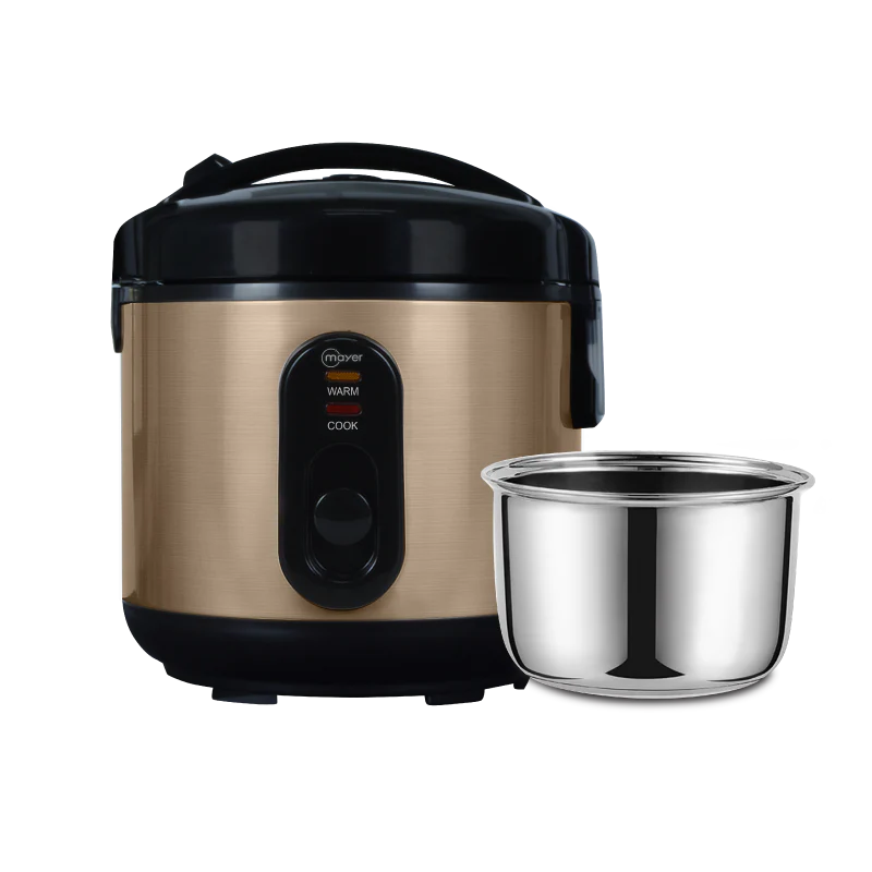 Mayer 1.0L Rice Cooker with Stainless Steel Pot