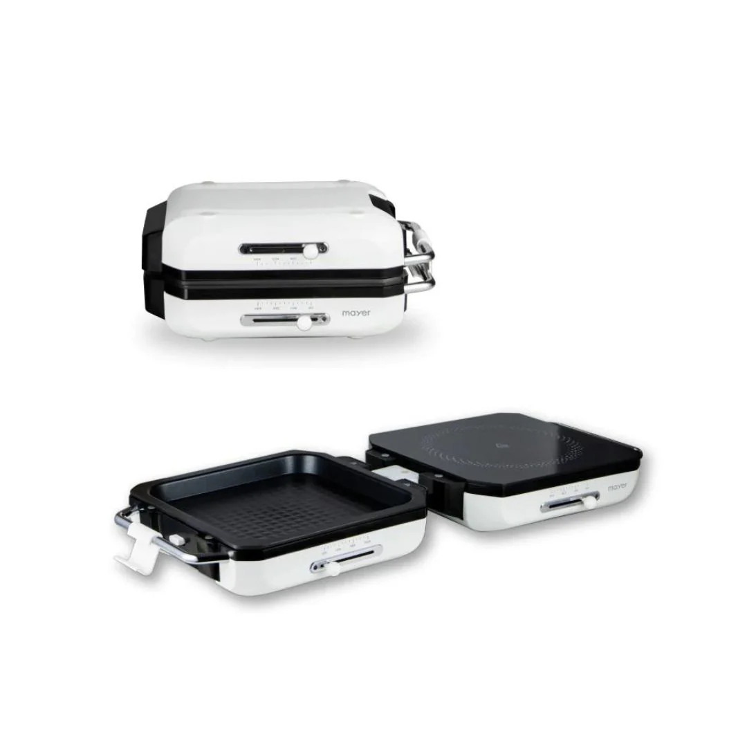Mayer Foldable Multi-Functional Ceramic Cooker With Grill - Image 5