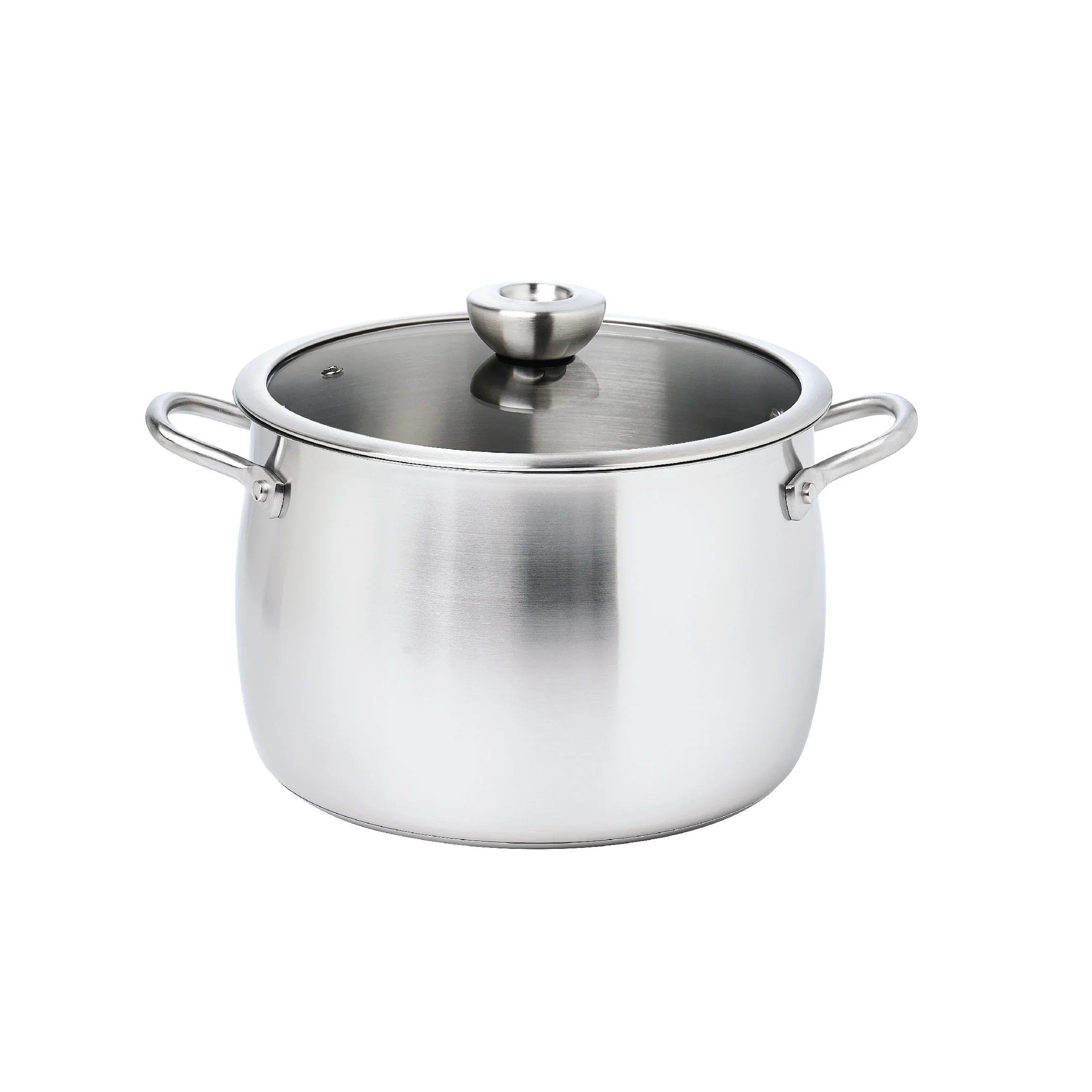 Meyer White Steel Stainless Steel Saucepan with Glass Lid - Image 9